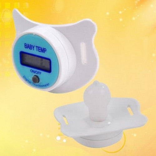 Baby Pacifier LCD Digital Mouth Nipple Testa Health Monitors