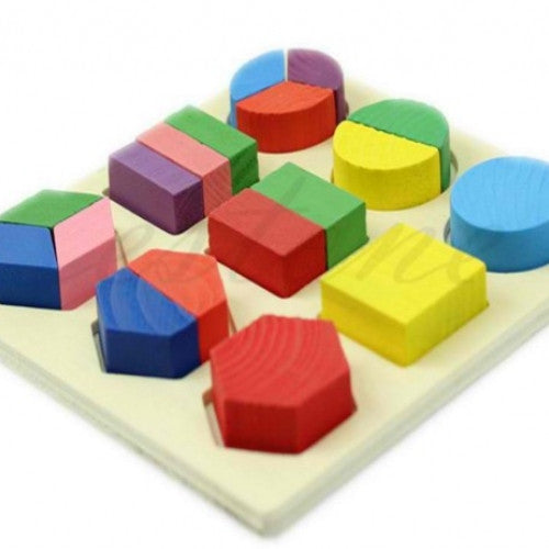 Educational Toy Puzzle Montessori Kids Baby Wooden Learning