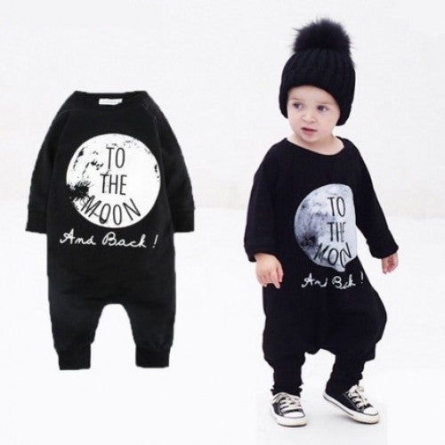 TO THE MOON Carters Rompers Baby Boys Clothing Sets