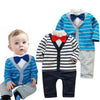 New Baby Boy Clothing Stripe Suit Fashion Long Sleeve